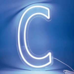 Light Up Letter C