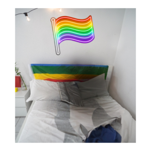 PRIDE LED FLAG