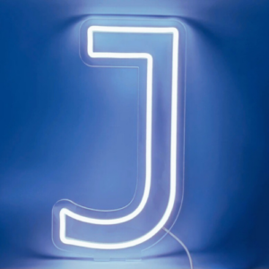 Light Up Letter J - 90cm