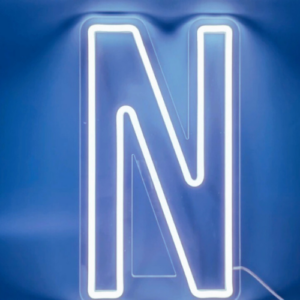 Light up Letter N - 90cm