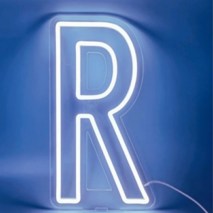 Light up Letter R - 90cm