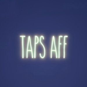 TAPS AFF LED SIGN