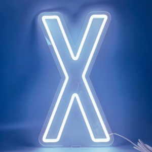 Light up Letter X - 90cm